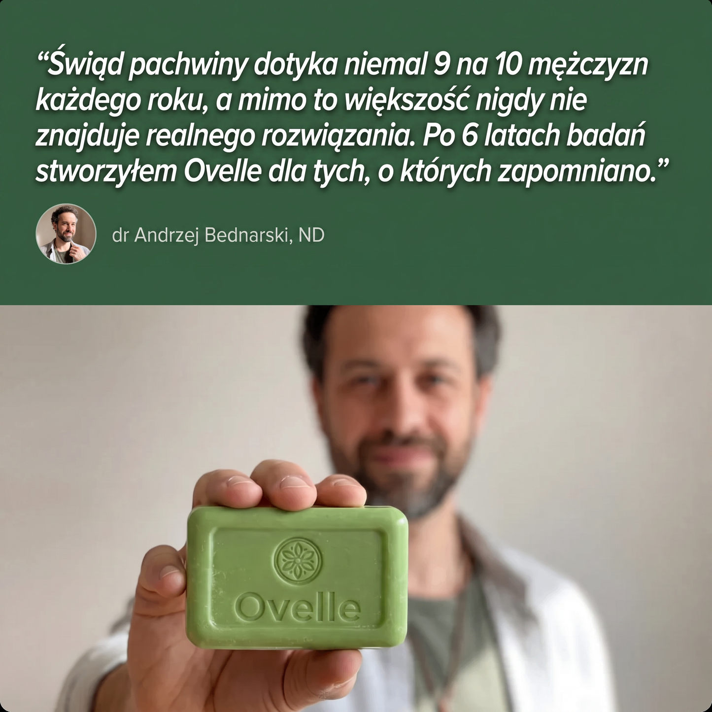 Ovelle Mydło Przeciwgrzybicze